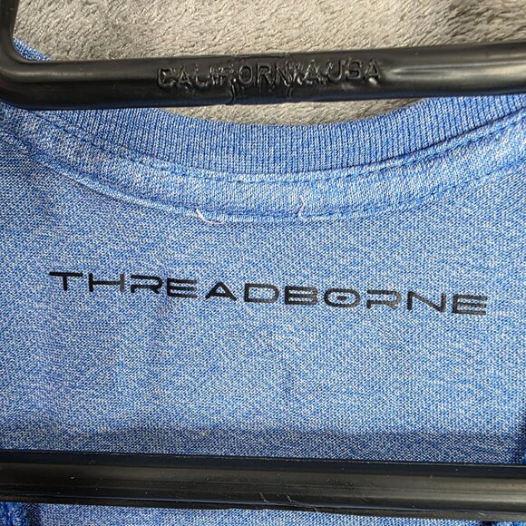 Womens Under Armour Heathered Blue Threadborne Racerback Tank Top Size S - Picture 3 of 7